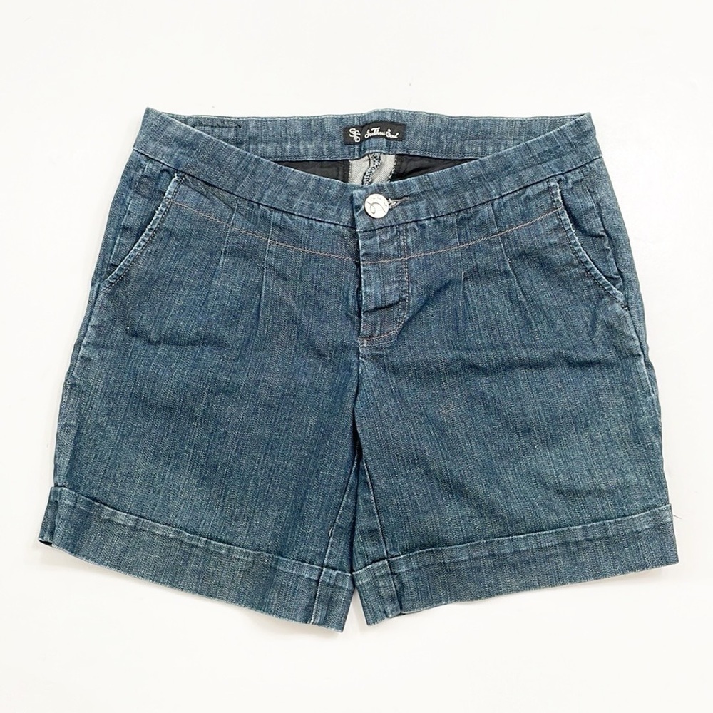 See Thru Soul denim shorts